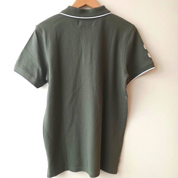 U.S Polo Assn Khaki Large Emblem Polo - Picture 7 of 8
